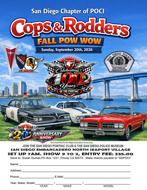 2026 Cops & Rodders